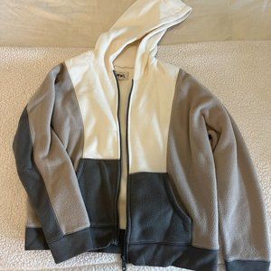 Madewell MWL Betterfleece Colorblock Zip Hoodie Sweatshirt